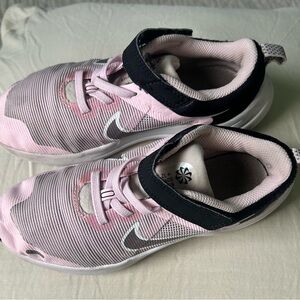 Nike Kids Pink and Black Sneakers